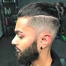 Man bun + mid fade. 35 Best Man Bun Hairstyles 2021 Guide