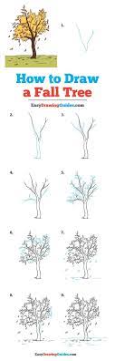 How To Draw A Fall Tree Really Easy Drawing Tutorial Flower Drawing Tutorials Tree Drawings Pencil Trees Drawing Tutorial