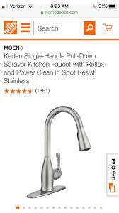They are not assembled or repaired the same way. New Moen Faucet Has Almost No Pressure