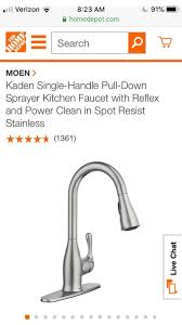 If you have a leaky moen kitchen faucet with pullout spray, the chances are that it's the sprayer open the moen faucet to drain out any water that may still be inside the pipes. New Moen Faucet Has Almost No Pressure