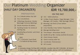 Apabila anda menginginkan informasi lebih rinci tentang harga paket dekorasi pernikahan dan lamaran, silakan menghubungi supervisor classy tent decor. Pricelist The Organizer 2020 By Our Wedding Event Organizer Bridestory Com