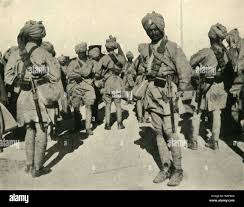 Ww1 indian soldiers hi-res stock ...