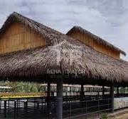 Outdoor Durable Grass Thatch Roofs Gazebo Synthetic Thatch ...