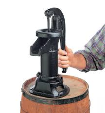 Antique cast iron + brass cylinder hand water pump. Cast Iron Pitcher Pump Lee Valley Tools