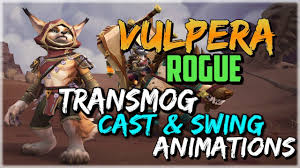 Vulpera Rogue Preview World Of Warcraft Bfa Allied Race 8 3 Youtube