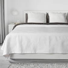 Rostnate Bedspread White 110x102 Ikea Bed Spreads Cotton Bedspread Ikea