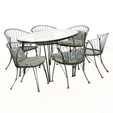 We did not find results for: Mid Century Modern Wrought Iron Patio Dining Set Ebth