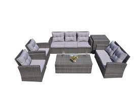 You can choose the rattan weave colour that best suits your style. Direct Wicker 6 Pieces Rattan Garden Furniture Sofa Set With Large Storage Box Grey Weave Buy Online In Bahamas At Bahamas Desertcart Com Productid 122537238