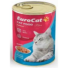 eurocat kedi konservesi somonlu 415 gr amazon pet center kedi konserve kopek