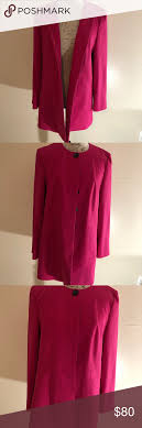 Pink Gerry Weber Sz 10 Blazer This Jacket Is Bnwt It Is In A Very Gorgeous Pink Colorthat Is Perfect For All Year Long Clothes Design Fashion Fashion Design