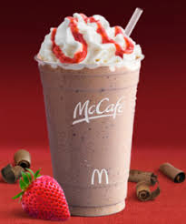 Mcdonald S Bogo Chocolate Covered Strawberry Frappe Swaggrabber Chocolate Covered Strawberries Chocolate Chip Frappe Frappe