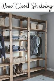 Our competition uses particle board which contains formadehyde. Wood Closet Shelving Ana White