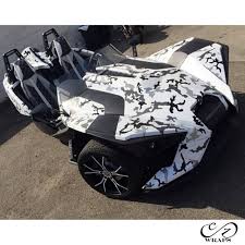 Black And White Camouflage Wrap Custom Camo Wrap In 3m 1080 Satin White Matte Metallic Brown Matte Aluminum Black Thx Ezie Wraps Ezievehiclewraps Com Camo Wraps Camo Matte Metallic