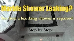 Leaky Shower Pan Repair In Ma Ri 508 880 6001 Shower Pan Marble Showers White Marble Shower