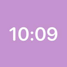 Cherokee purple tomatoes win popularity contests for its intense depth of flavor as well as its unusual red/deep purple color.beefsteak in style with green shoulders, they boast a dense, … Purple Aesthetic Clock Widgetopia Homescreen Widgets For Iphone Ipad Android