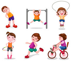 Resultado de imagen de exercise kids