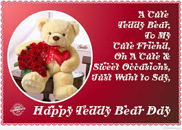 Image result for happy teddy bear day