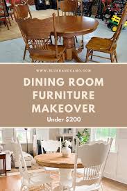 Dining Room Furniture Makeover Under 200 Blush Camo In 2020 Dining Room Furniture Makeover Furniture Makeover Farmhouse Dining Room Set