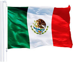 In italy's case, the flag colors represent the official colors of several different italian kingdoms that joined together to form modern italy. Amazon Com G128 Mexico Mexican Flag 3x5 Feet Printed 150d Indoor Outdoor Vibrant Colors Brass Grommets Quality Polyester Much Thicker More Durable Than 100d 75d Polyester Garden Outdoor