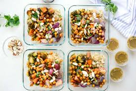 Roasted Fall Veggie Rice Bowls Meal Prep Recette Recette