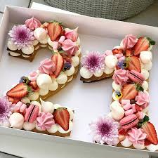 Forever 21 Super Beautiful Number Cake And It Will Make An Incredible Gift For Any Milestones Birthday 21st Birthday Cakes Number Birthday Cakes 21st Cake