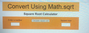 Entdecke rezepte, einrichtungsideen, stilinterpretationen und andere ideen zum ausprobieren. How To Find The Square Root In Javascript