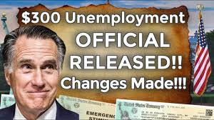 Just Released Changes 300 Unemployment Benefits Extension Update Lwa Pua Peuc Fpuc Stimulus Bill Youtube