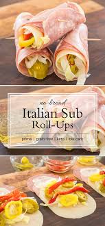 Bread Is The Least Important Ingredient Of A Really Delicious Italian Sub So Skip It Altogether Get All Avec Images Nourriture Idee Recette Nourriture Faible En Glucides
