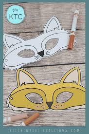 Free collection of 30+ printable animal mask coloring pages animal mask coloring pages printable easter bunny and ba chick. Woodland Animal Masks The Kitchen Table Classroom
