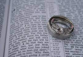 Wedding Rings Bible Matthew 19 5 6 What God Has Yoked Together Let No Man Put Apart Brewton Wedding Rings Marriage Prayer