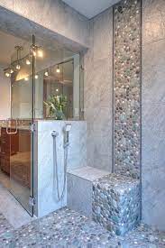 Shower With Soft Stone Floor To Massage Your Feet Www Bow Industries Com Bathroom Tile Designs Amazing Bathrooms Shower Panels