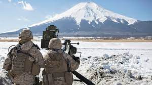 Us Marines Live Fire Exercises At The Foot Of Mount Fuji Japan Youtube