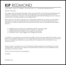 An applicant, who graduated from the nursing course and possesses the license already, can already apply in the hospitals and medical institutions. Cover Letter Access Database Developer Cover Letter