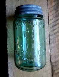 Antique Authentic Large Half Gallon Mason'S Patent Nov 30Th 1858 Fruit Jar  Light Aqua Glass Mason Jar - Etsy Denmark