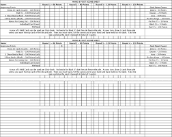 Collection of free printable downloads. Hand And Foot Score Sheet Template Free Download Speedy Template