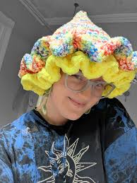 Hat made with Kirby for Christmas gift