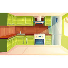 Gas stove kitchen stove home appliance gas burner, gas stove element, kitchen. Vector Cartoon Modern Kitchen Interior Background Room Clipart Kitchen Interior Png And Vector With Transparent Background For Free Download Modern Kitchen Interiors Kitchen Interior Interior Decorating Pictures