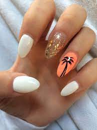 Please Wait Nail Designs Summer Acrylic Summer Holiday Nails Coral Pink Nails