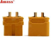 100 x Amass XT60U Male Female Bullet Connectors Plugs for Lipo Battery  Upgraded XT60 (50 Pair ) - AliExpress 26