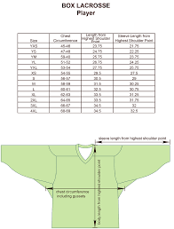 size charts for products projoy sportswears and apparel