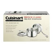 Pay as low as $28/mo. Cuisinart French Classic Tri Ply Stainless Steel 3 Pc Double Boiler Set Walmart Com Walmart Com