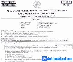 Soal Bahasa Lampung Kelas 8 Ilmusosial Id