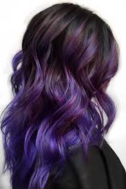 And if you've been playing with light pastels and crazy rainbow. 15 Trendy Purple Balayage Hair Ideas Styleoholic