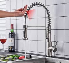 sensor kitchen faucet touch control