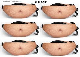 6 Pack Bag Dad Bod Waist Bags Beer Fat Hairy Belly Fanny Pack Wholesale in  USA - Đức An Phát