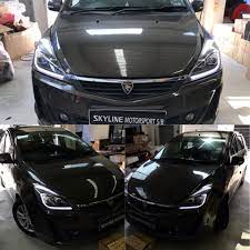 4 reviews write a review. Proton Exora Projector Head Lamp Led Light Bar Shopee Malaysia