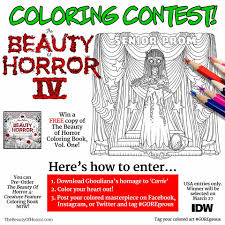 Claire is absolutely killin it with these pages from beauty of horror 'haunt this journal'! I Hope You Re The Beauty Of Horror Coloring Book Series Facebook