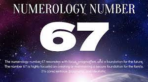 Numerology Number 67 Numerology Numerology Birth Date Numerology Numbers