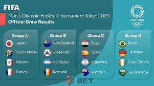 Here are the groups for the men's olympic football tournament 20 apr 2021 ryan nelsen shows japan, which men's team was drawn with south africa, france and mexico, in zurich on 21 april 2021. Tokyo Olympics 2020 Football Schedule Teams Groups More Algulf