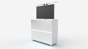Desktop sit to stand workstation. Tv Lift Kommode Sl 43 Zoll Zoll Mobeldesign